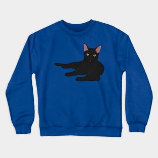 zilla the cat Crewneck Sweatshirt